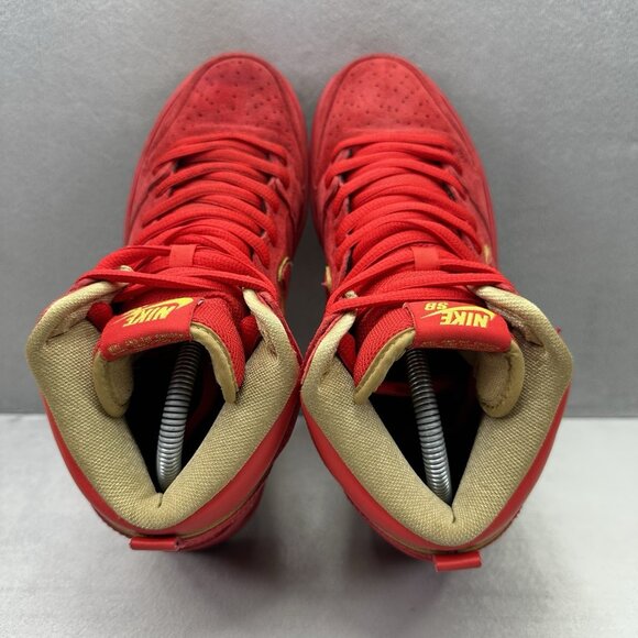 Nike SB Dunk High Premium Mens Size 8.5 Shoes Chinese New Year Red CNY 2014 main image 8